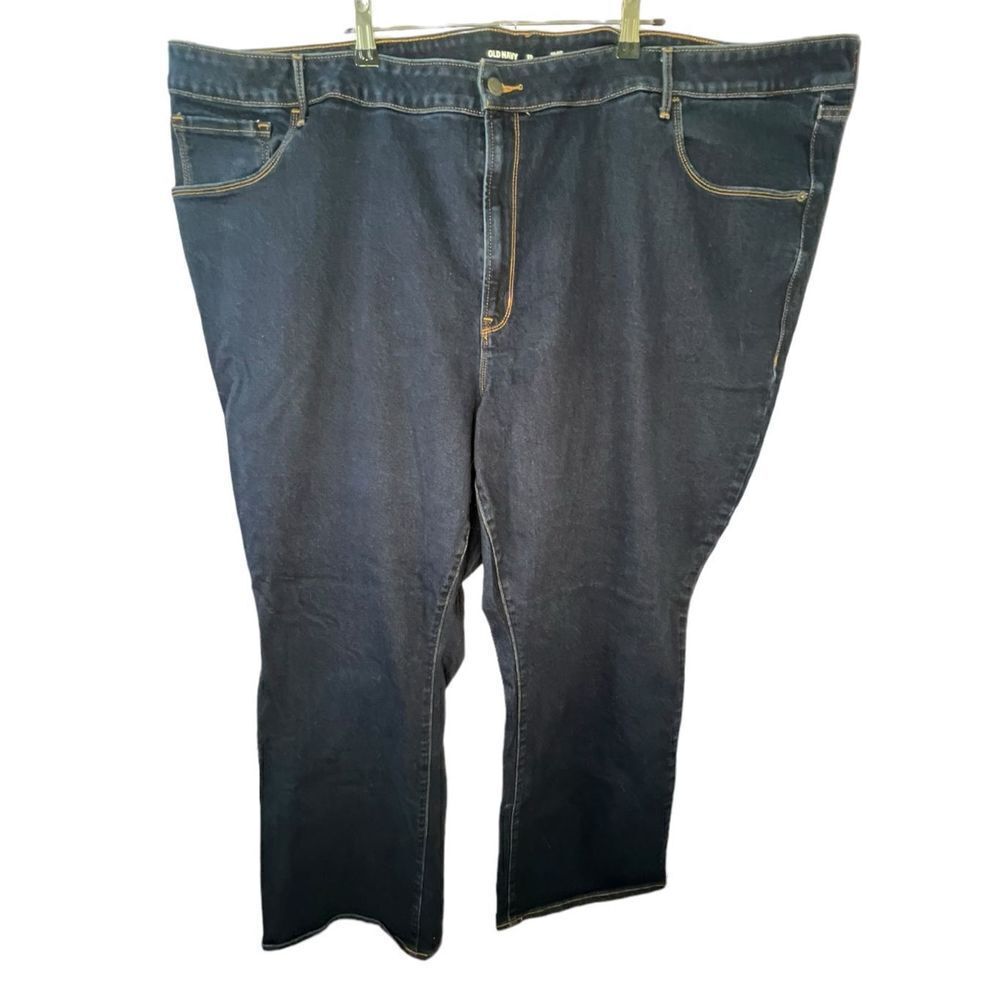 Old Navy Mid-Rise Classic Boot Cut Dark Wash Denim Jeans